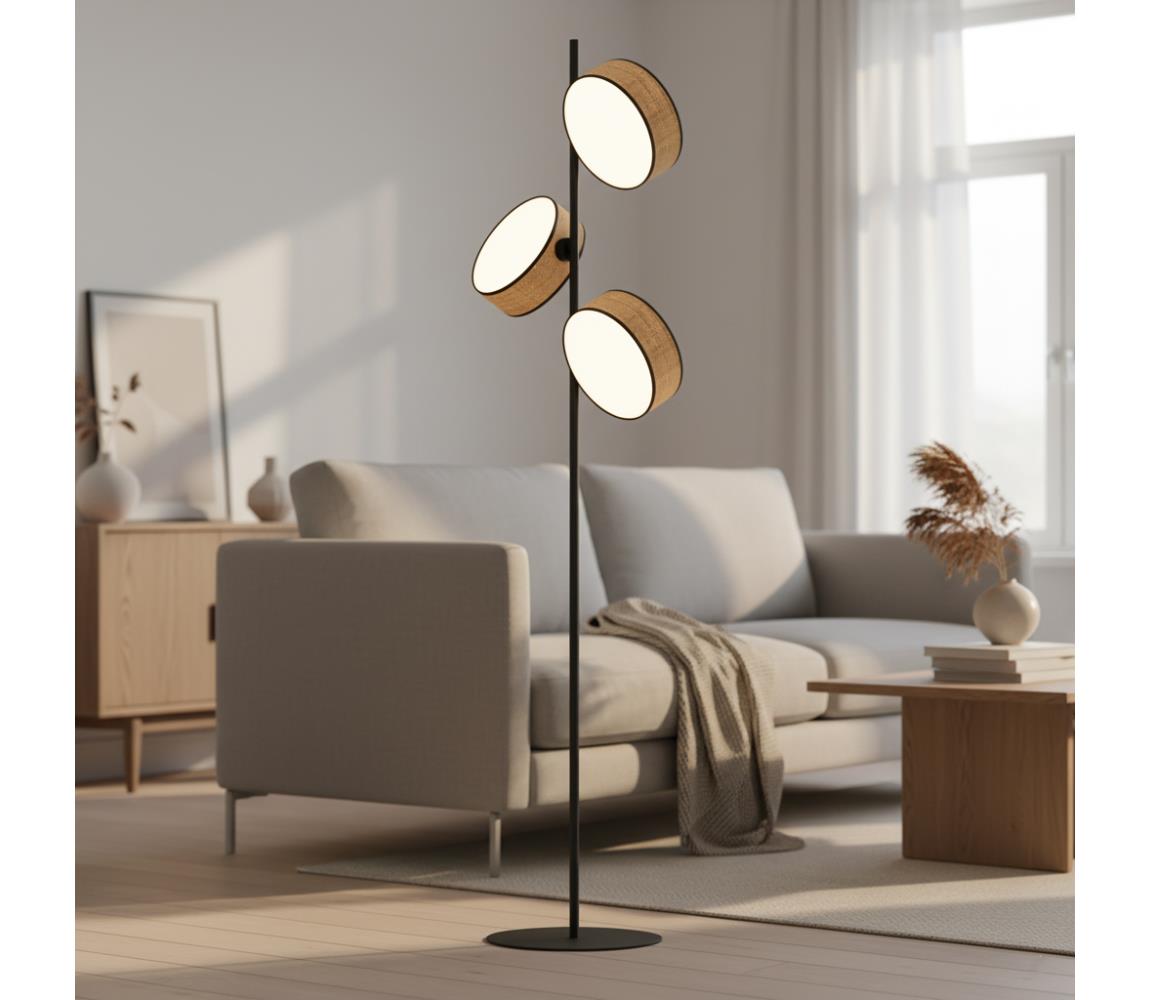 EMIBIG Stojacia lampa DRUMZ 3xE14/10W/230V béžová 1565/LP3