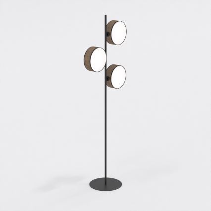 Stojacia lampa DRUMZ 3xE14/10W/230V hnedá