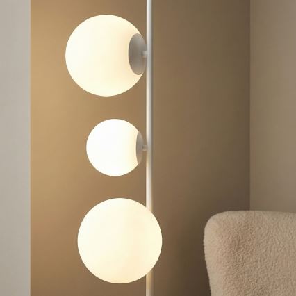 Stojacia lampa ETNO 4xG9/8W/230V biela