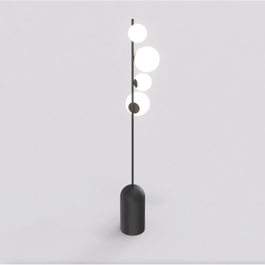Stojacia lampa ETNO 4xG9/8W/230V čierna