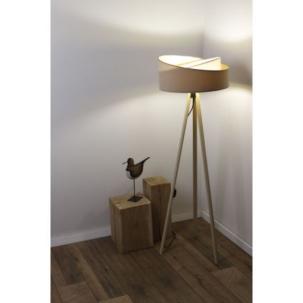 Stojacia lampa GALAXY 1xE27/60W/230V béžová