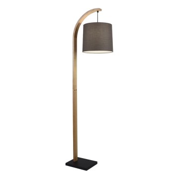 Stojacia lampa HANA 1xE27/40W/230V hnedá