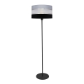 Stojacia lampa HELEN 1xE27/15W/230V čierna/šedá/strieborná