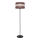 Stojacia lampa HELEN 1xE27/15W/230V hnedá/čierna/zlatá