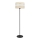 Stojacia lampa HELEN 1xE27/15W/230V krémová/čierna/zlatá