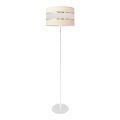 Stojacia lampa HELEN 1xE27/15W/230V krémová