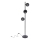 Stojacia lampa KAMA 3xG9/28W/230V čierna/dymová čierna