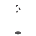 Stojacia lampa KARBON 3xGU10/10W/230V čierna