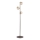 Stojacia lampa LAVA 3xG9/8W/230V bronzová/dymová béžová