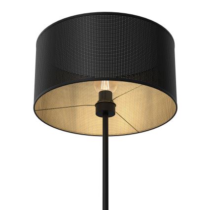 Stojacia lampa LOFT SHADE 1xE27/60W/230V čierna/zlatá