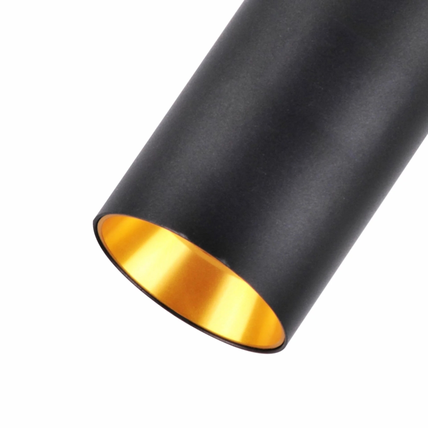 Stojacia lampa MARIBEL 3xGU10/12W/230V čierna
