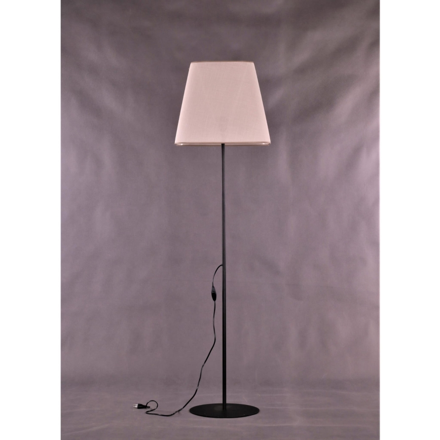 Stojacia lampa MARTINA 1xE27/15W/230V čierna/biela