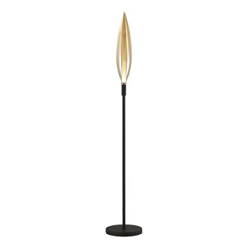 Stojacia lampa NORDIC 1xG9/5W/230V čierna/dymová béžová