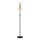 Stojacia lampa NORDIC 1xG9/5W/230V čierna/dymová béžová