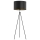 Stojacia lampa OFFICE BLACK 1xE27/60W/230V