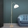 Stojacia lampa OLD LAMP 1xE27/40W/230V biela/mosadz