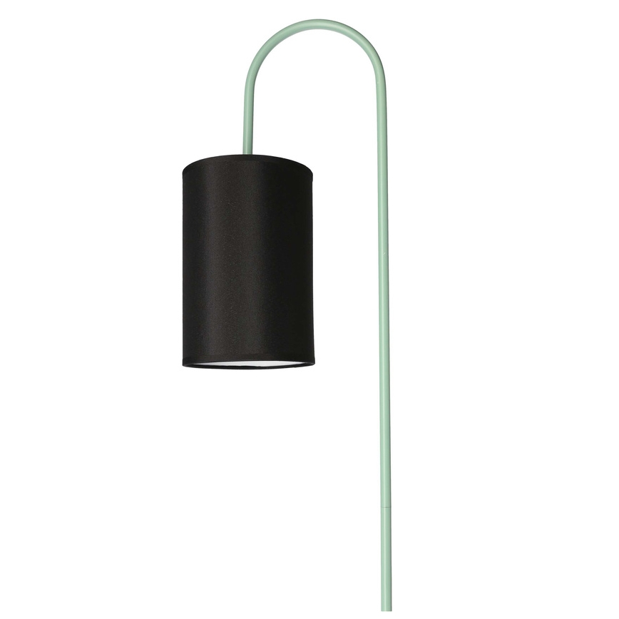 Stojacia lampa RAVELLO 1xE14/40W/230V čierna/tyrkysová