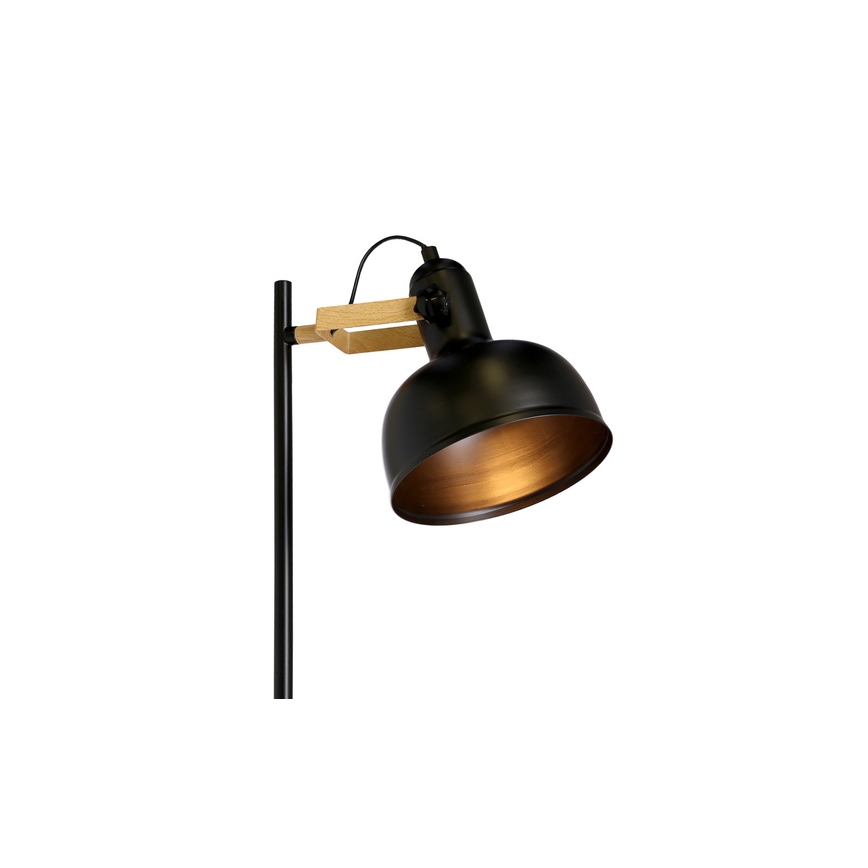 Stojacia lampa RENO 1xE27/40W/230V čierna