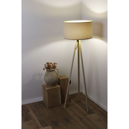 Stojacia lampa STANDART 1xE27/60W/230V béžová