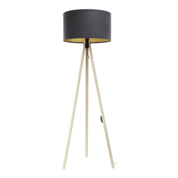 Stojacia lampa STANDART 1xE27/60W/230V šedá/béžová