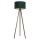 Stojacia lampa STANDART 1xE27/60W/230V zelená/wenge