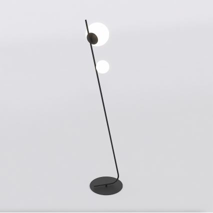 Stojacia lampa TATU 2xG9/8W/230V čierna