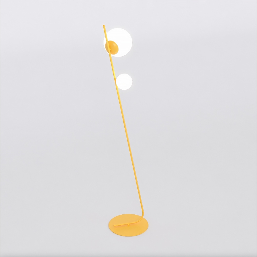 Stojacia lampa TATU 2xG9/8W/230V oranžová