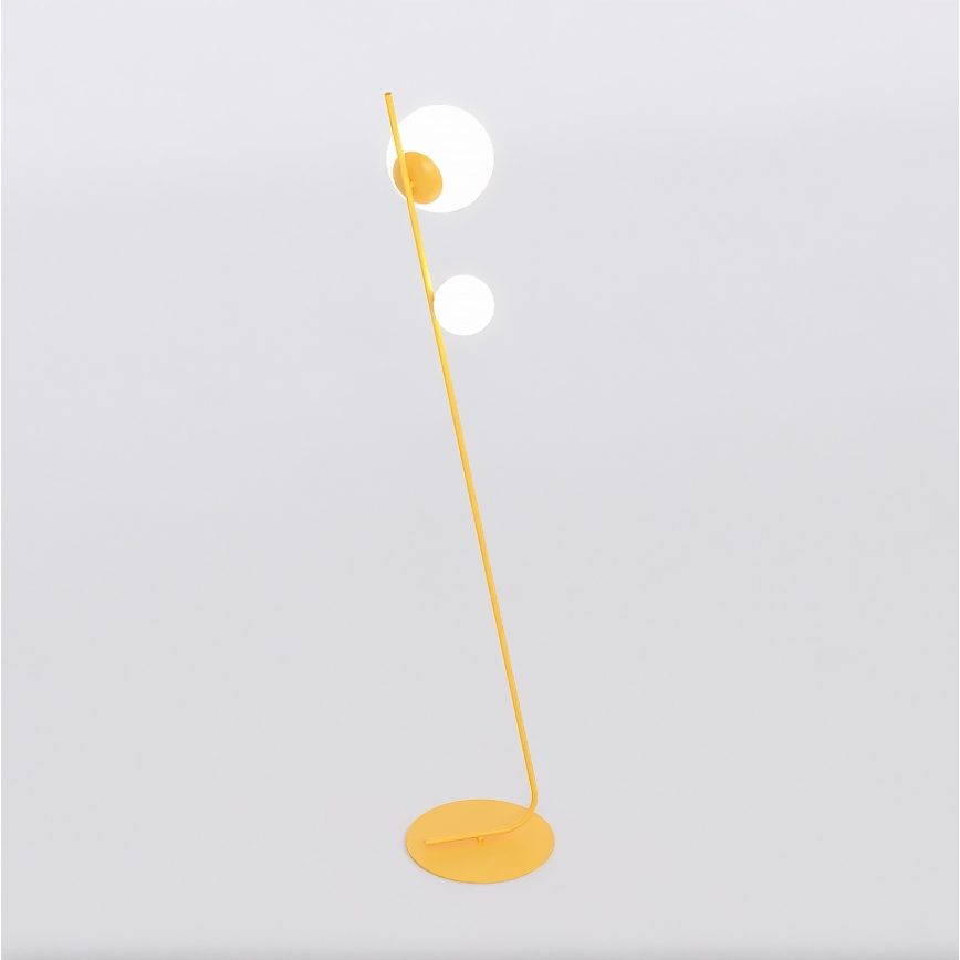 Stojacia lampa TATU 2xG9/8W/230V oranžová