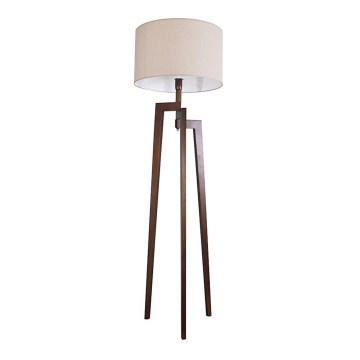 Stojacia lampa TRION 1xE27/60W/230V béžová 171 cm