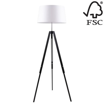 Stojacia lampa TRIPOD 1xE27/60W/230V buk – FSC certifikované