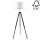 Stojacia lampa TRIPOD 1xE27/60W/230V buk – FSC certifikované