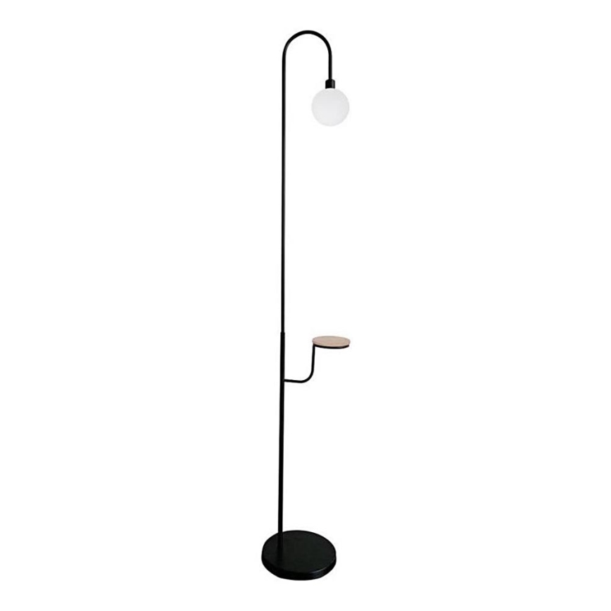 Stojacia lampa VANITY 1xG9/40W/230V čierna