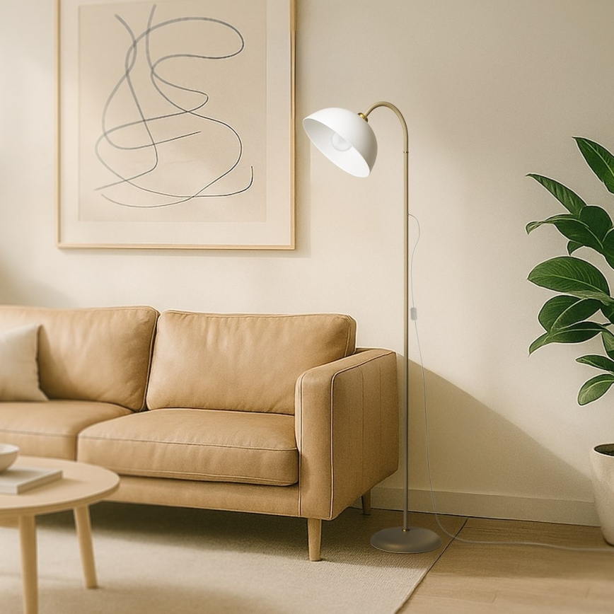 Stojacia lampa ZACK 1xE27/60W/230V béžová