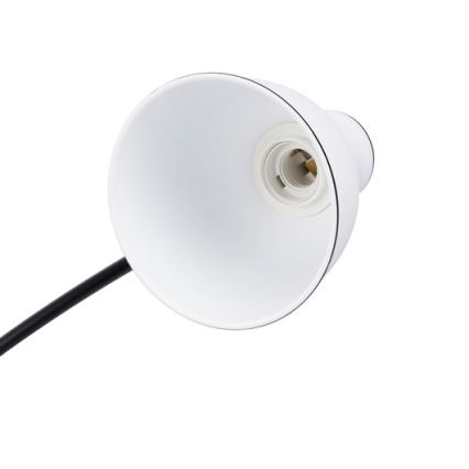 Stojacia lampa ZUMBA 1xE27/40W/230V biela/čierna