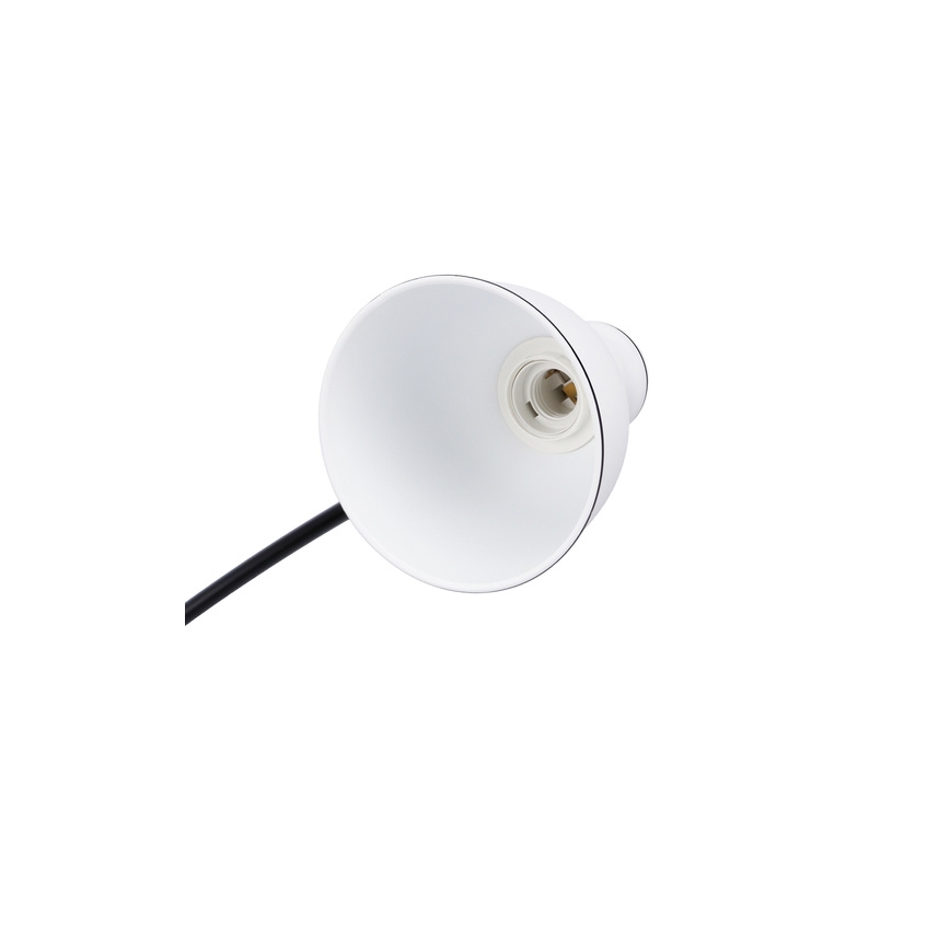 Stojacia lampa ZUMBA 1xE27/40W/230V biela/čierna