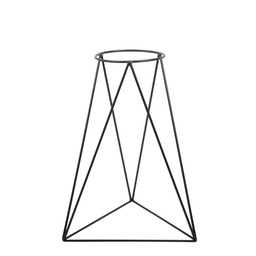 Stojan na kvetináč TRIANGL 60x45 cm čierna