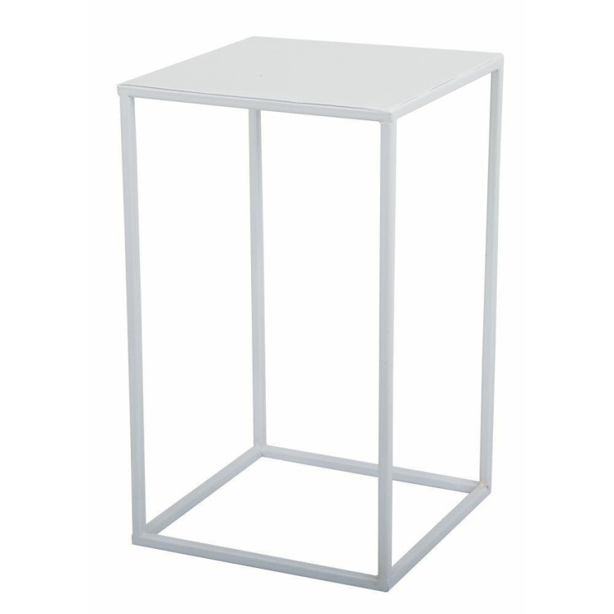Stojan na kvety 40x24 cm biela