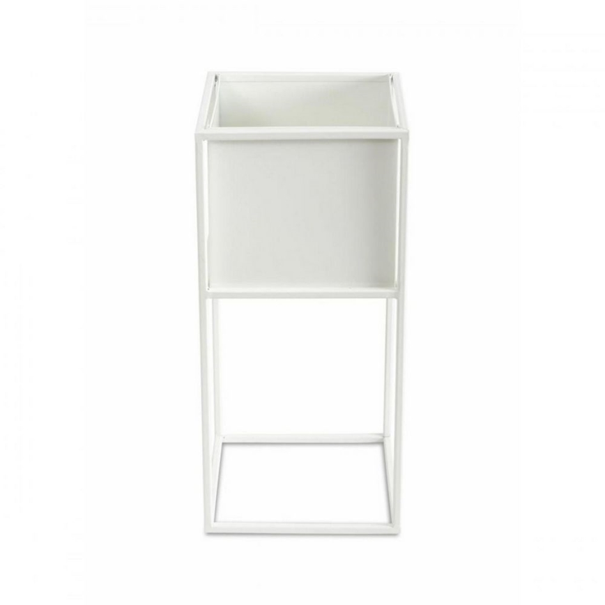 Stojan na kvety 50x24 cm biela