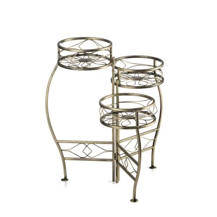 Stojan na kvety 62x56 cm mosadz
