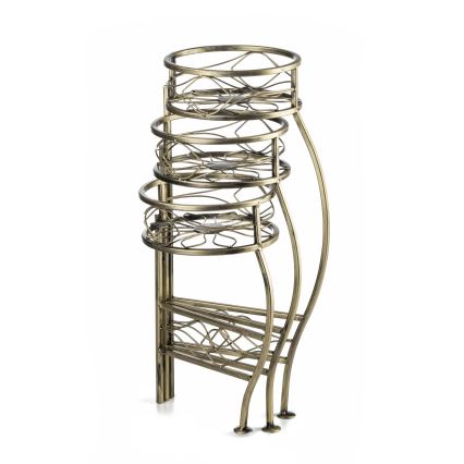 Stojan na kvety 62x56 cm mosadz
