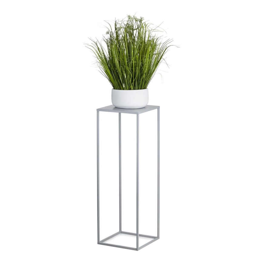 Stojan na kvety 70x24 cm šedá