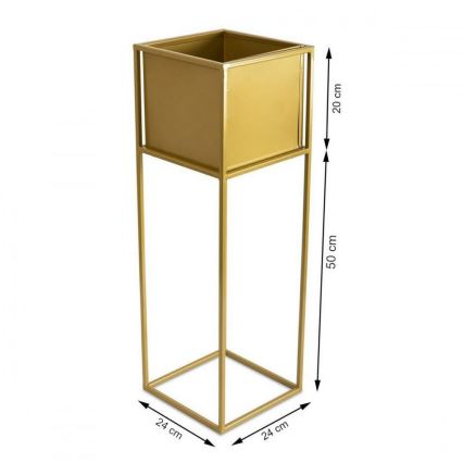 Stojan na kvety 70x24 cm zlatá