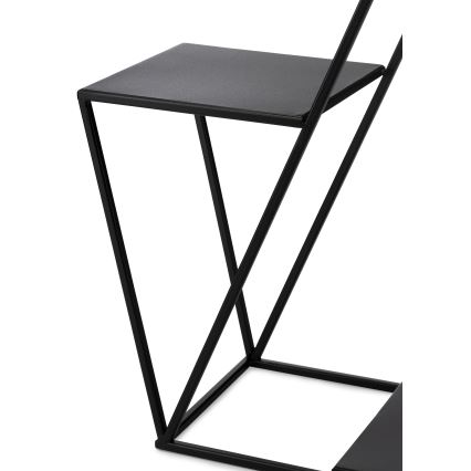 Stojan na kvety 95x78 cm čierna