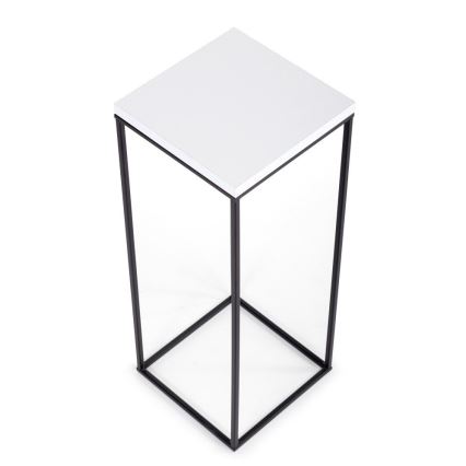 Stojan na kvety BASICLOFT 60x24 čierna/biela