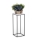 Stojan na kvety BASICLOFT 80x24 čierna/biela