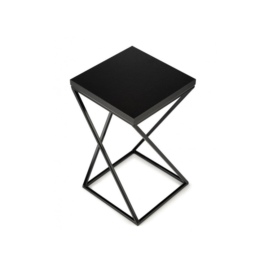 Stojan na kvety LOFT 40x24 cm čierna