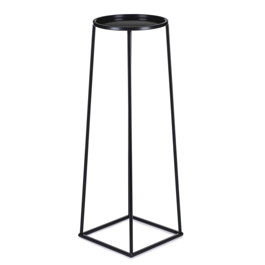 Stojan na kvety LOFT 70x24 cm čierna