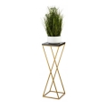 Stojan na kvety LOFT 70x24 cm zlatá/čierna