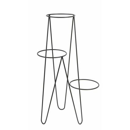 Stojan na kvety LOFT 95x45 cm čierna