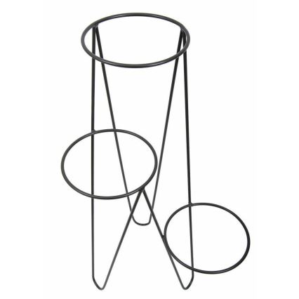 Stojan na kvety LOFT 95x45 cm čierna